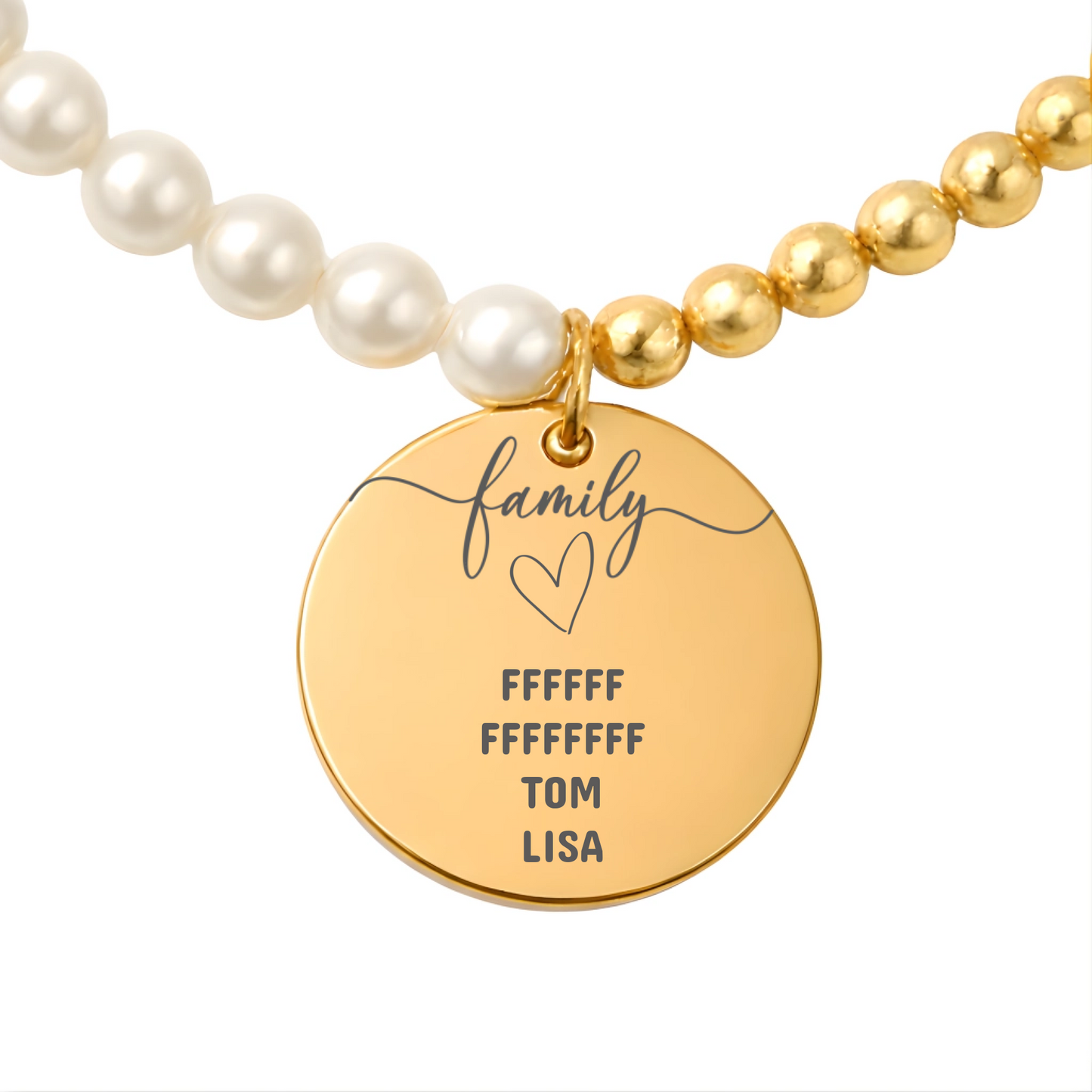 Family Perlenarmband