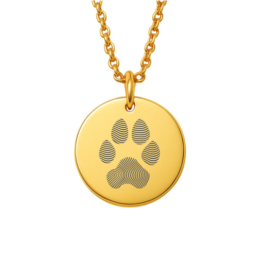 Pfotenabdruck Kette