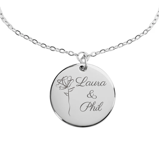 Namens Blumenarmband