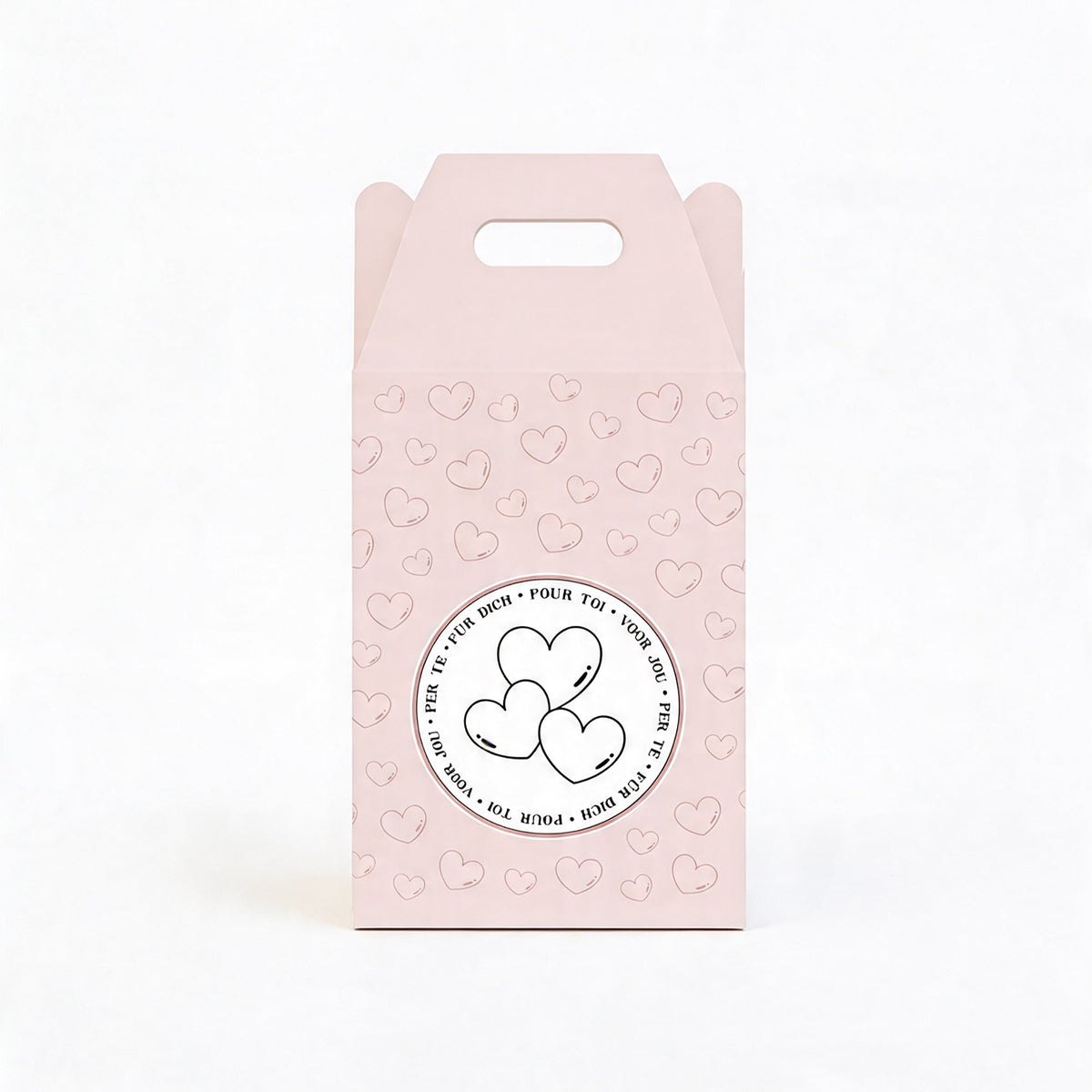 Geschenkbox Rosa