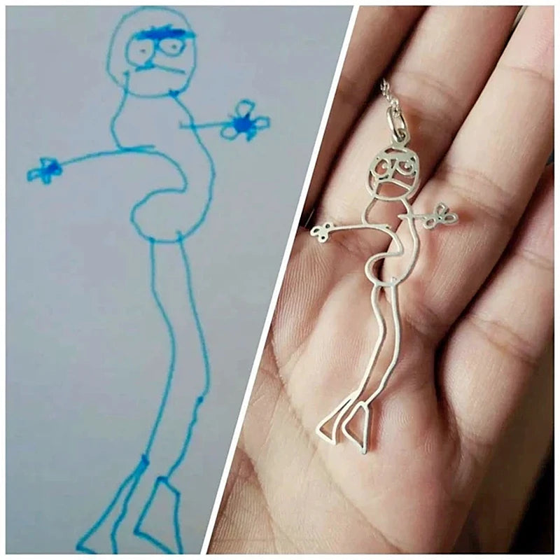 HANDSCHRIFT HALSKETTE