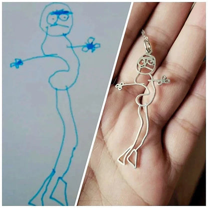 HANDSCHRIFT HALSKETTE