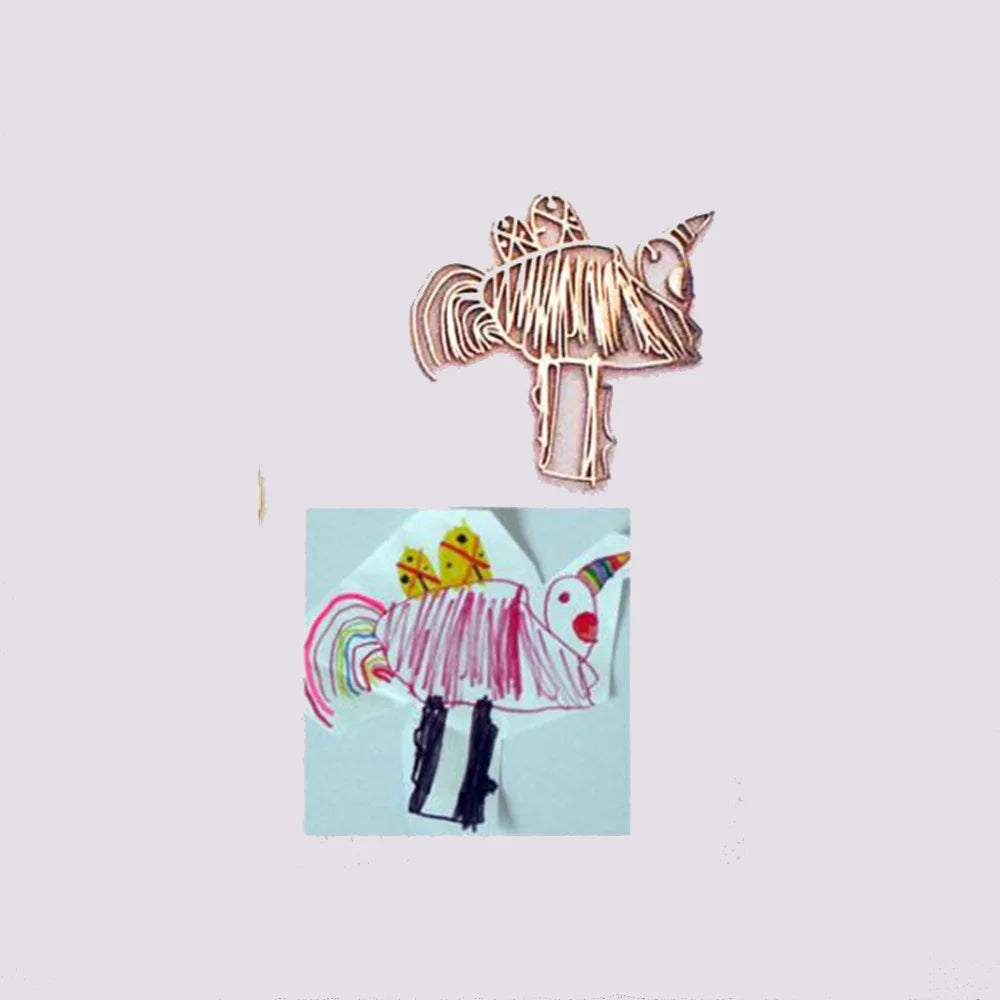 HANDABDRUCK-SCHLÜSSELANHÄNGER