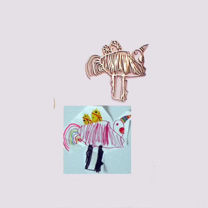 HANDABDRUCK-SCHLÜSSELANHÄNGER