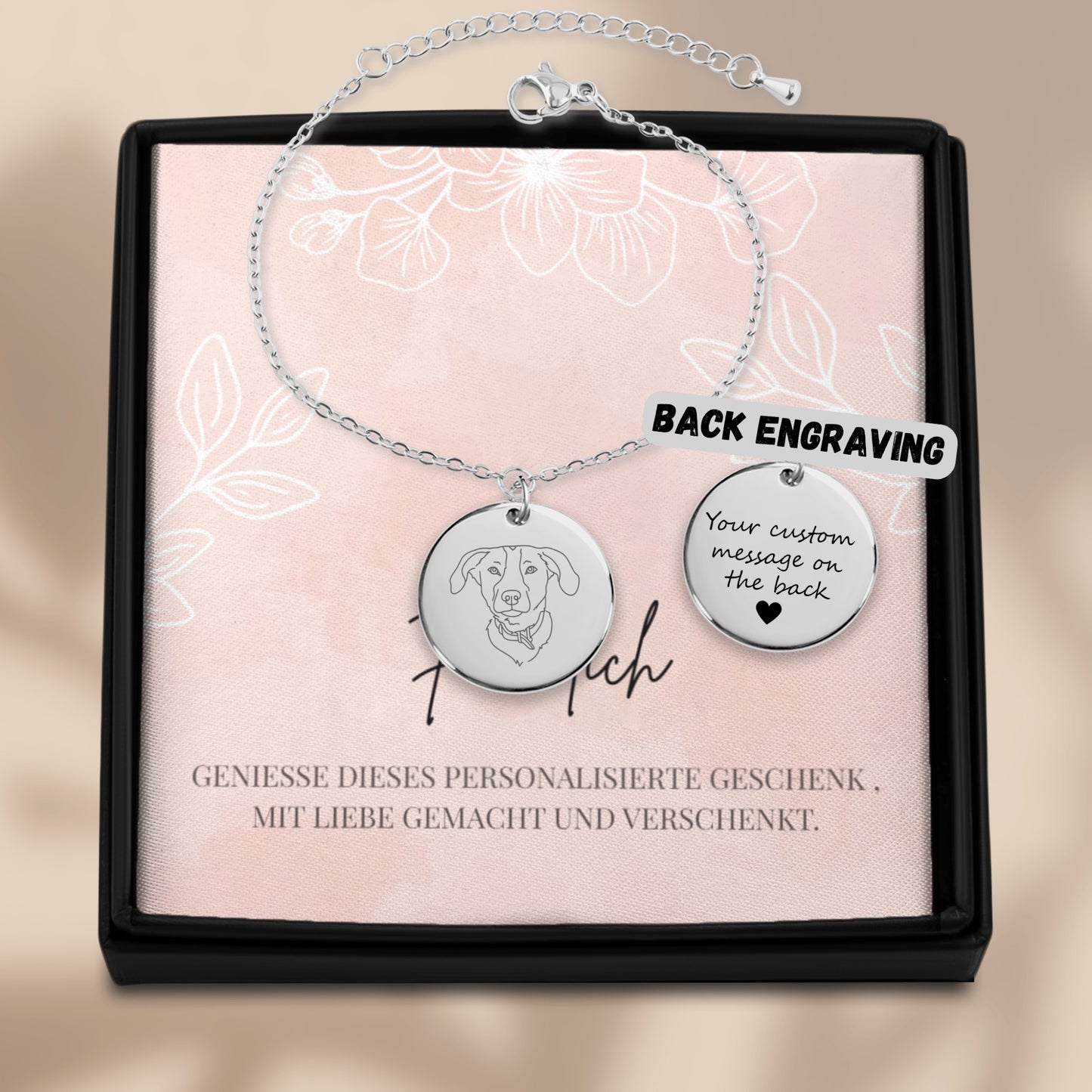 Haustier-Portrait Armband