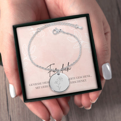Geburtsblumen Armband