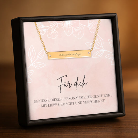 Horizontal Bar Necklace