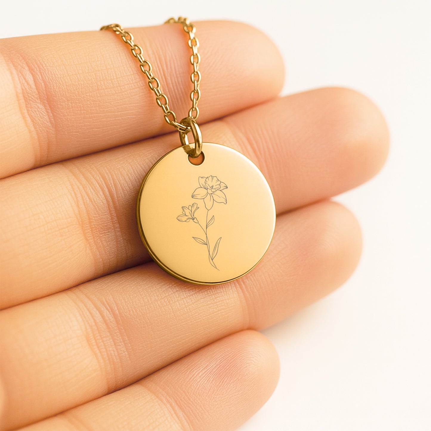 Geburtsblumen Kette