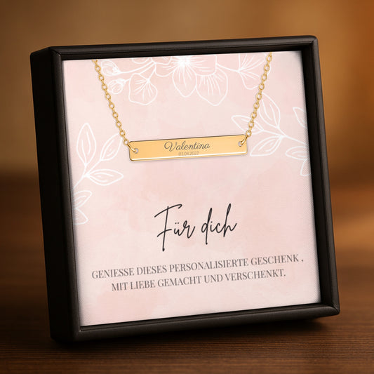 Horizontal Bar Necklace