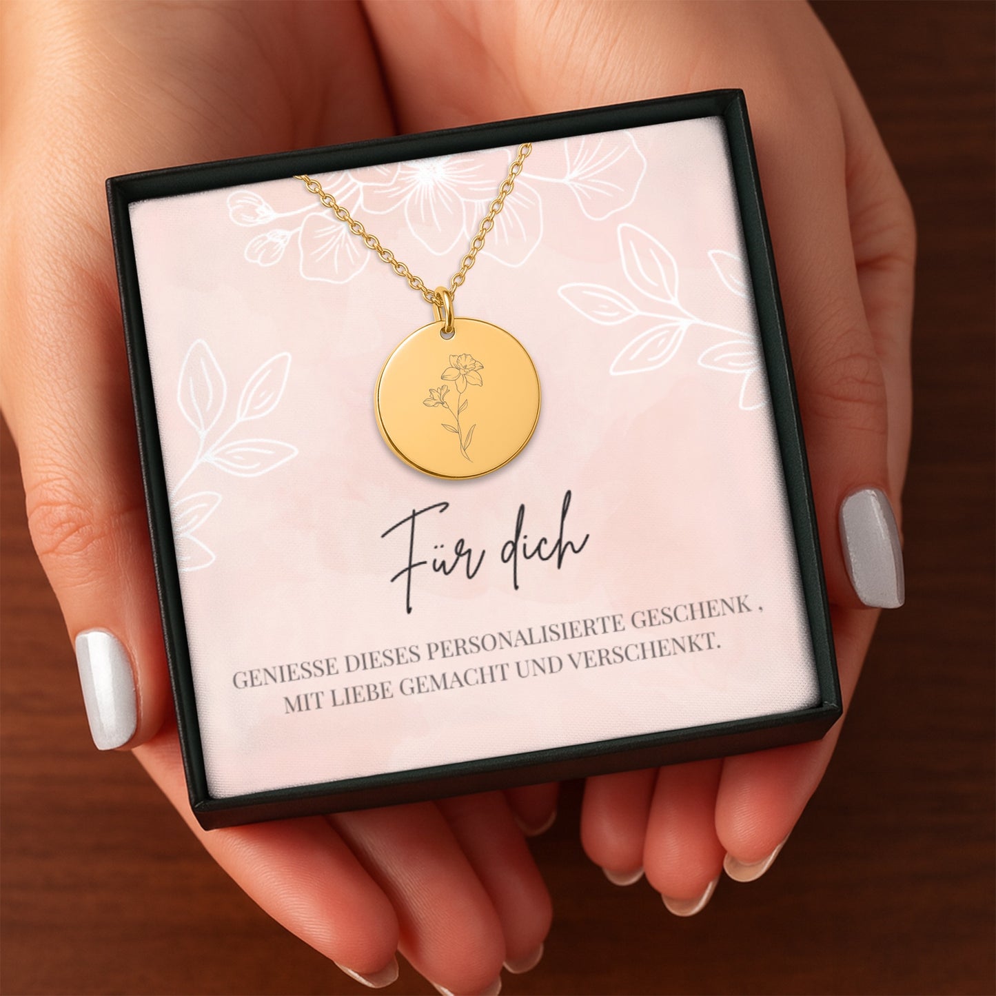 Geburtsblumen Kette