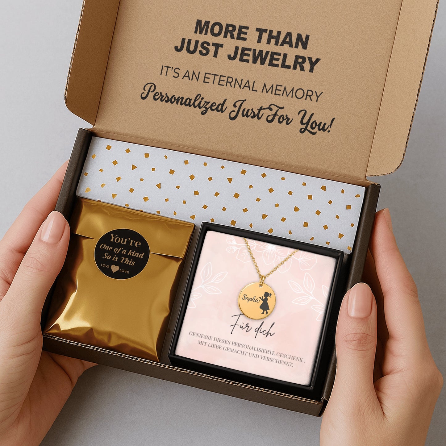 KInderumriss Namens-Kette